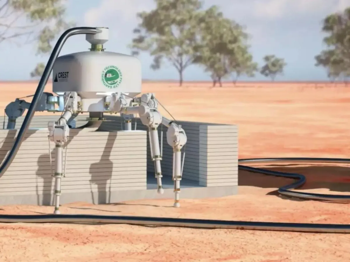 Construcción automatizada: un robot que puede levantar casas en un día