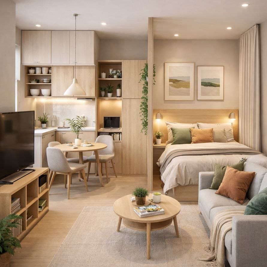 Monoambientes: el formato chico vuelve a ganar por diseño, liquidez y ticket de entrada