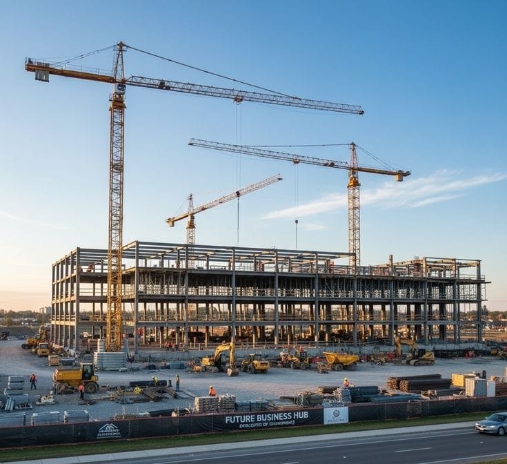 Construcción modular extrema: un edificio de 10 pisos en poco más de un día reabre el debate sobre velocidad industrial
