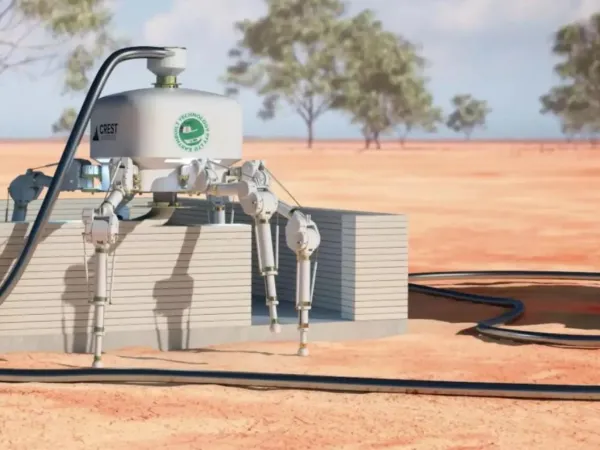 Construcción automatizada: un robot que puede levantar casas en un día